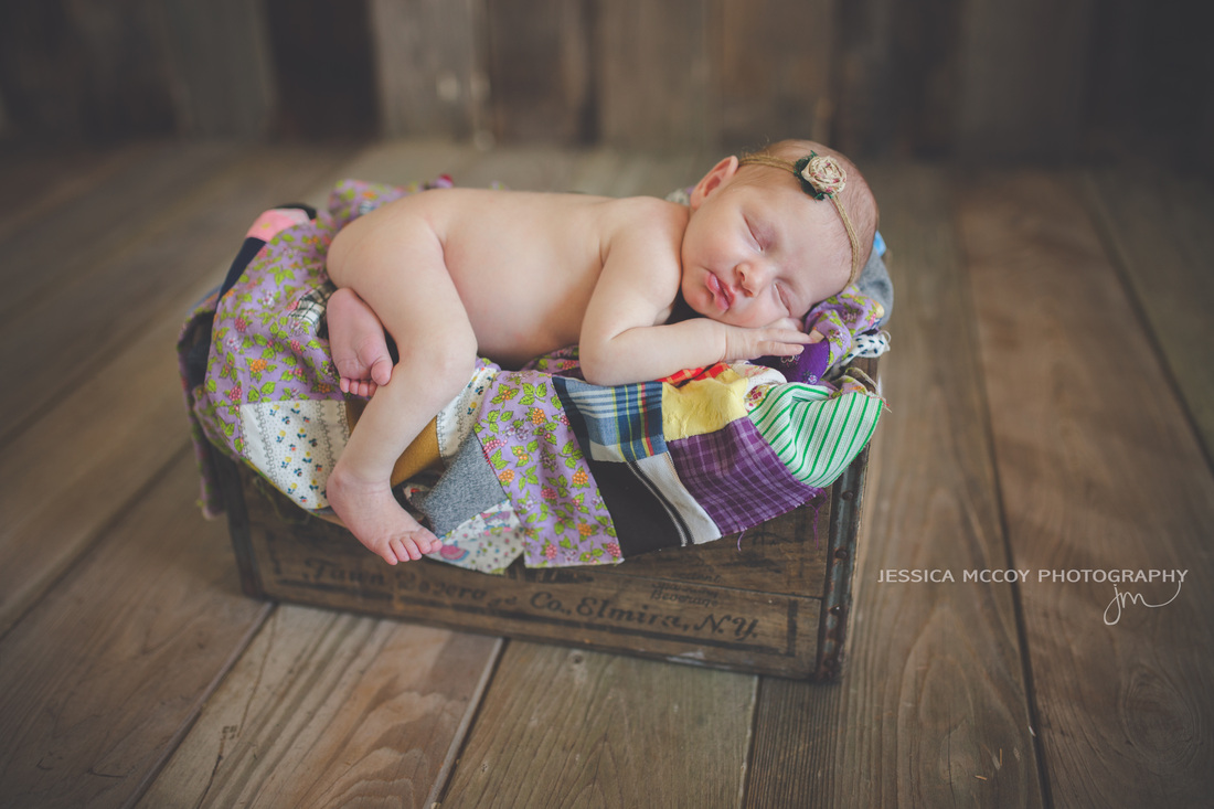 Beautiful Girl newborn pose Jessica McCoy photography Martinez, CA newborn photographer