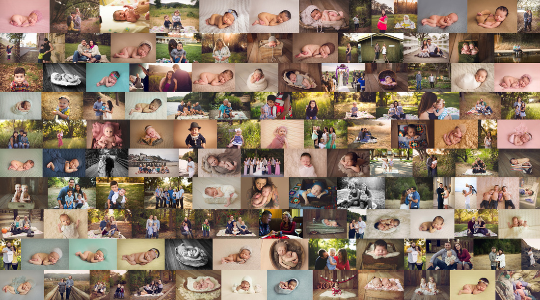 photographer end of year collage, jessica mccoy photography
