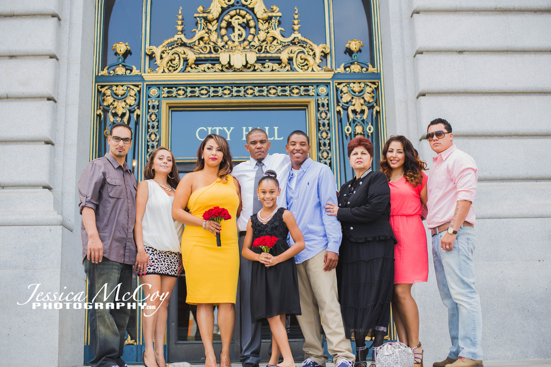 San Francisco city hall wedding Picture